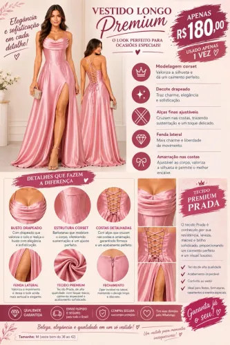 Vestido de festa 