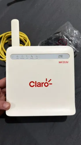 Roteador Modem 4G ZTE MF253V Claro Novo