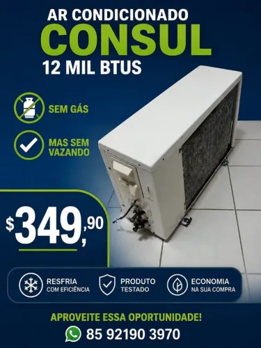 Ar condicionado consul 12k