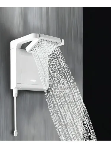 Chuveiro eletrônico 220v Lorenzetti Acqua Ultra Star branco 7800W NOVO NA CAIXA