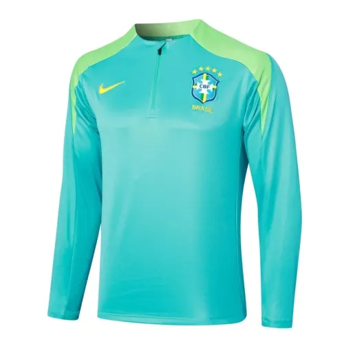 Blusão Brasil Treino 24/25 Masculino Tamanho P Verde Agua
