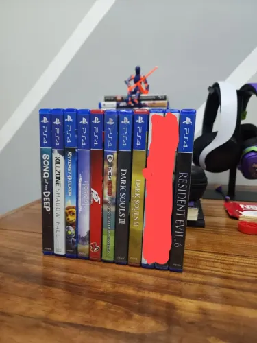 Lote de Jogos PS4 e PS5 Mídia Física Originais