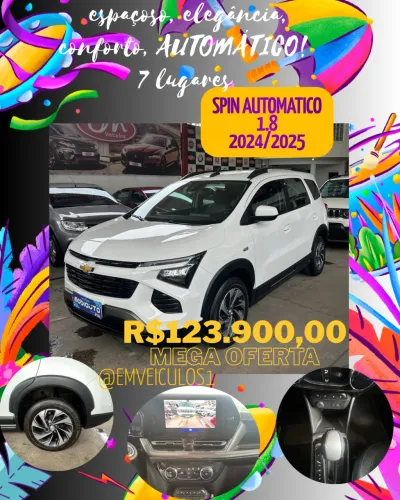 Chevrolet Spin Premier 1.8 8V Econo.flex 5P Aut. 2025