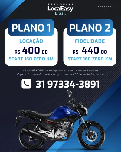 Locação Moto