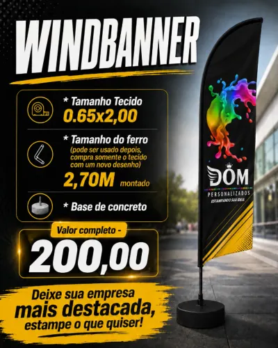 Wind Banner Promocional