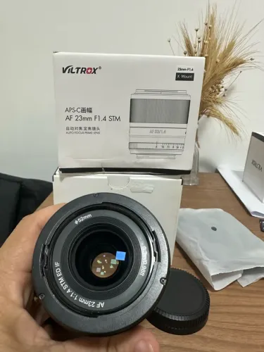 Lente Viltrox 23mm 1.4 para Viltrox