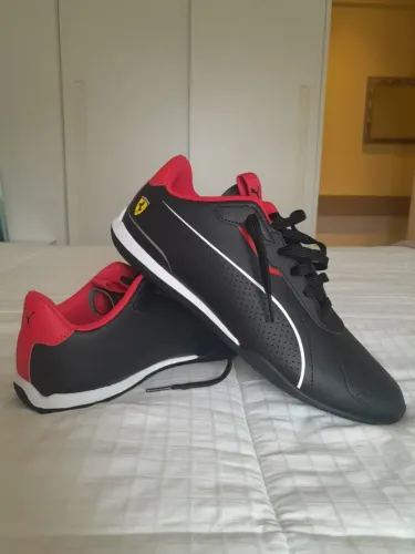 Tênis Puma Ferrari Neo Cat 3.0 Preto masculino 41