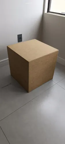 Cubo MDF Prop para revestir ou estúdio