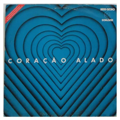 LP/Disco - Coração Alado - Trilha Sonora Internacional da Novela