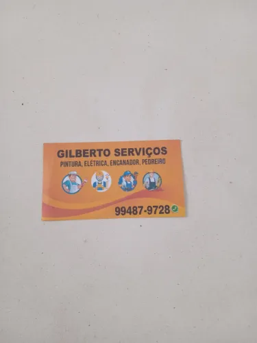 Gilberto serviços/pintor, encanador, pedreiro e eletricista 