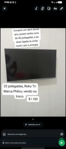 Tv philco 32 polegada