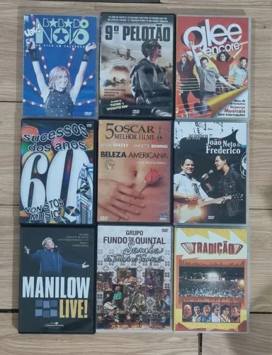 Dvds diversos 2 reais cada