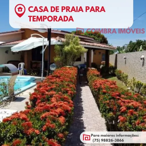 Casa de praia Casa de temporada, de veraneio, em Cacha Prego Casa ilha de itaparica- Vera