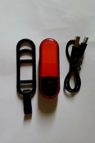 Led Usb Bike Traseiro Novo