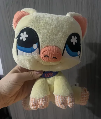 Pelucia porquinho Littlest pet shop
