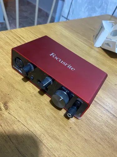 Interface de áudio Focusrite