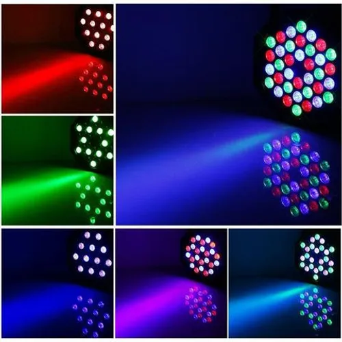 Refletor 36 Leds Rgb Dmx