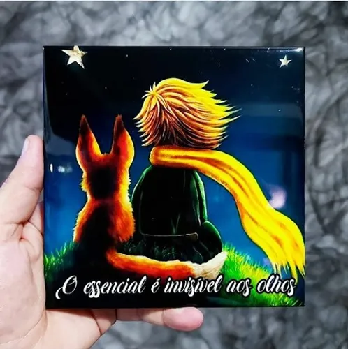 Cerâmica Personalizada 20x20 com suporte.