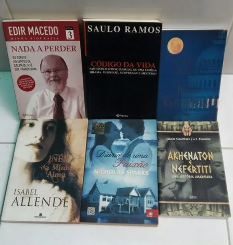 Livros Diversos (títulos, autores e preços na descrição)