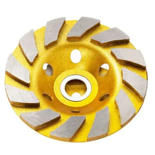 Disco Diamantado Rebolo Desbaste Concreto Mármore Cerâmica Pedra