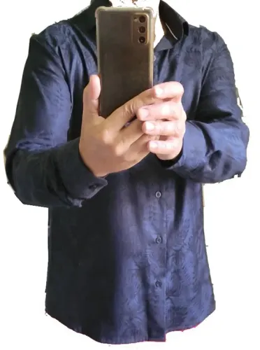 Camisa masculina slim TRT