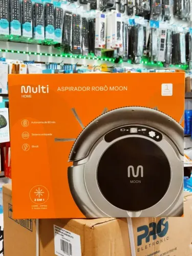 Aspirador Robô Moon 3 em 1