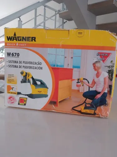 Pistola de pintura Wagner W670 - Nova
