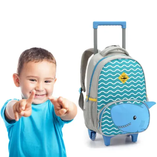 Mochila Infantil de Rodinhas Zoop Aventura e Estilo em Cada Rodinha!