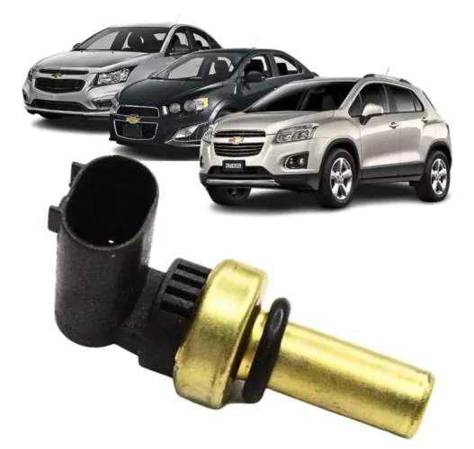 Sensor de temperatura água motor GM CRUZE SONIC TRACKER 1.6 1.8 Ecotec16v. REF 5353807