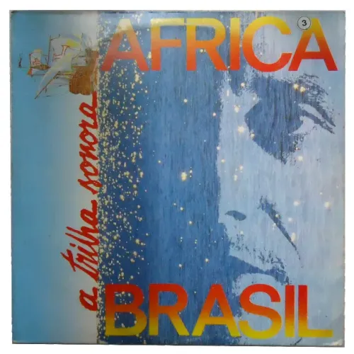 Lp trilha sonora ÁFRICA BRASIL 1989 br com Encarte - Super Raro