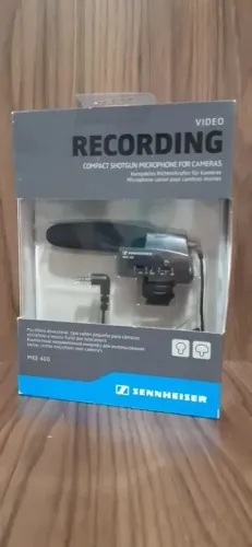 Microfone shotgun sennheiser MKE 400