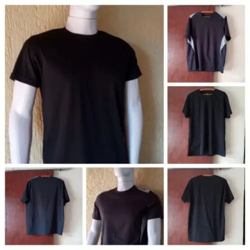 Kit 02 camisetas esportivas - Hering/Gonew - Tam P/M