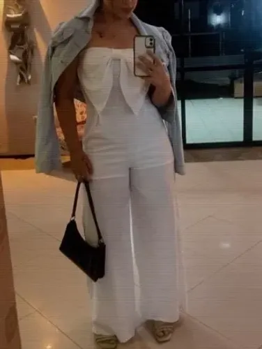 Macacão branco