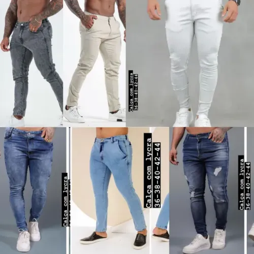 Calça jeans masculina