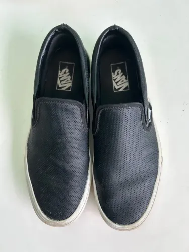 Tênis VANS , n 41 , de couro preto