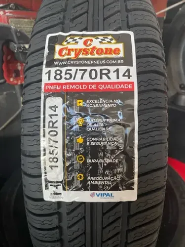 Pneu 185/70R14 remolde novo 