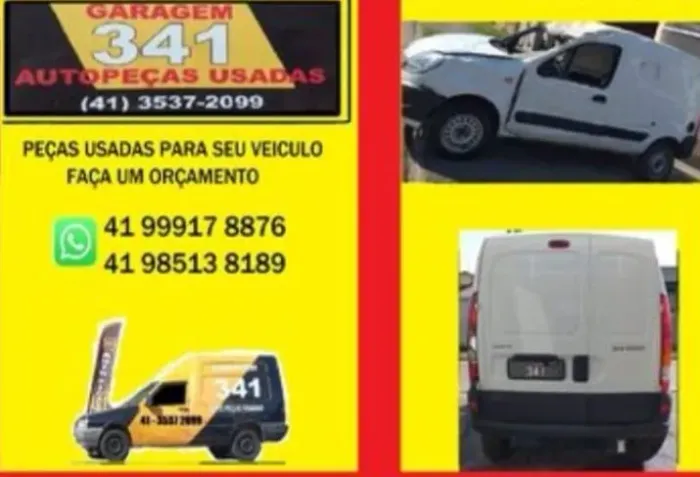 Sucata Renault kangoo para retirada de peças 