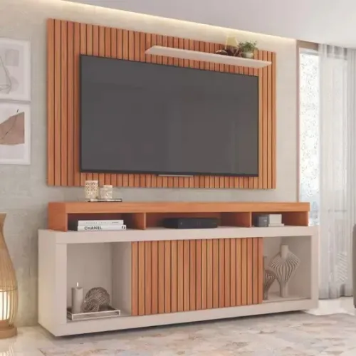 lindo painel com rack new oscar