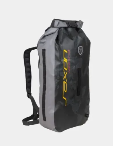 Mochila Saxon impermeavel moto camping estanque Mundi 30 L Preta