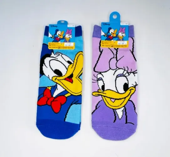 Meias Disney Pato Donald e Margarida Importado