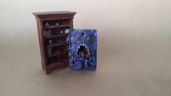 Mini em 2 partes, "monstro do armário", para RPG estilo Dungeons and Dragons