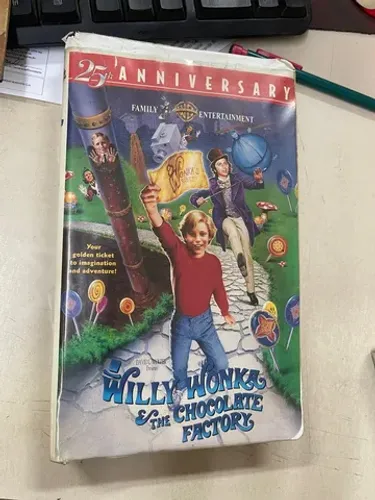 Vhs Willy wonka and the chocolate factory anniversary