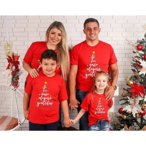 Camisetas Natal personalizadas