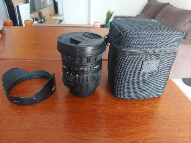 Lente Sigma 10-20mm f/3.5 para Canon (grande angular clara)