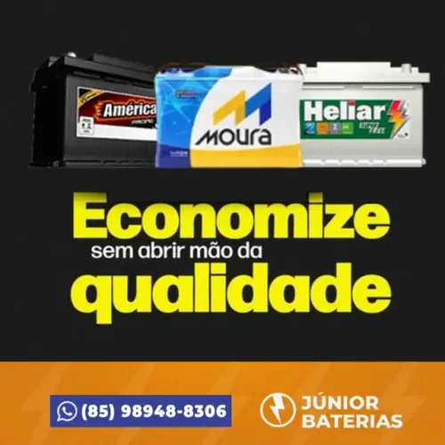Bateria 60 amperes moura Fortaleza nissan march