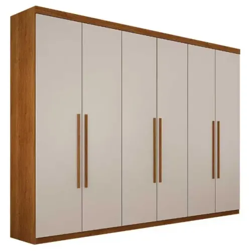 Guarda Roupa Casal 6 Portas 6 Gavetas Orion 100% MDF -(FAZEMOS ENTREGAS DF E ENTORNO)