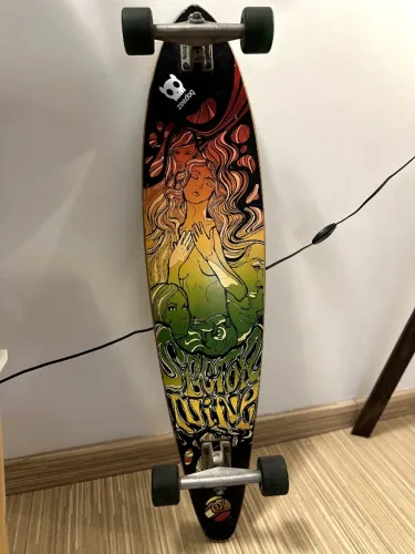 Longboard SectorNine Rolamento Suíço, Rodas Originais