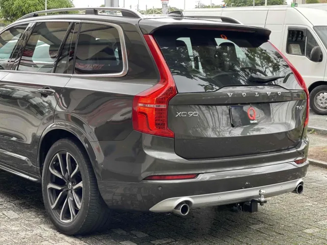 VOLVO XC90 2.0 T6 GASOLINA MOMENTUM AWD GEARTRONIC 2018 BLINDADO 7 LUGARES 