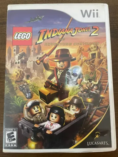 Lego Indianas Jones 2 - Nintendo Wii Usado Mídia Física