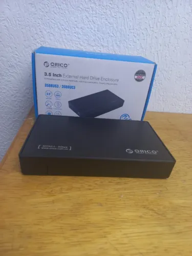 Case De Disco Rígido Externo Orico de até 1tb Usb 3.0 Para 3,5
